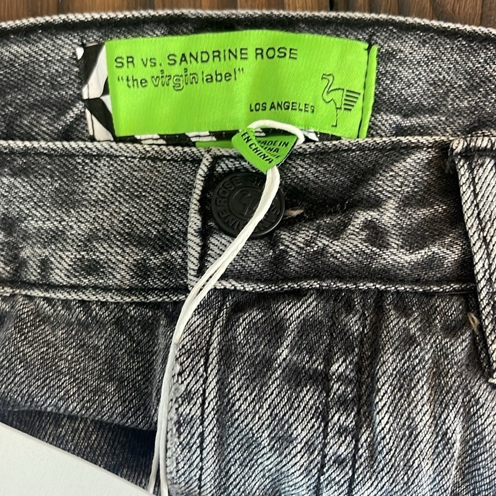 NWT Free People x Sandrine Rose “the Virgin label” Jeans - Picture 4 of 7